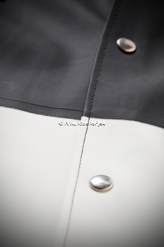 Stutterheim Stockholm long stripe schwarz / weiss #